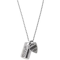 Necklace Fossil Man in Steel JF84140040 - JF84140040